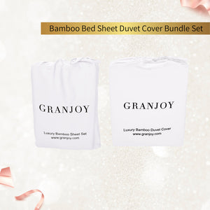 White Bed Sheet Duvet Cover Set -  Bedsheet