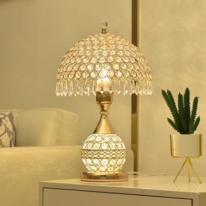 Nordic Crystal Bedside Lamp