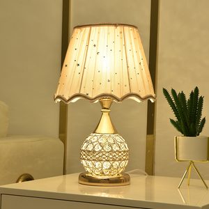 Nordic Crystal Bedside Lamp