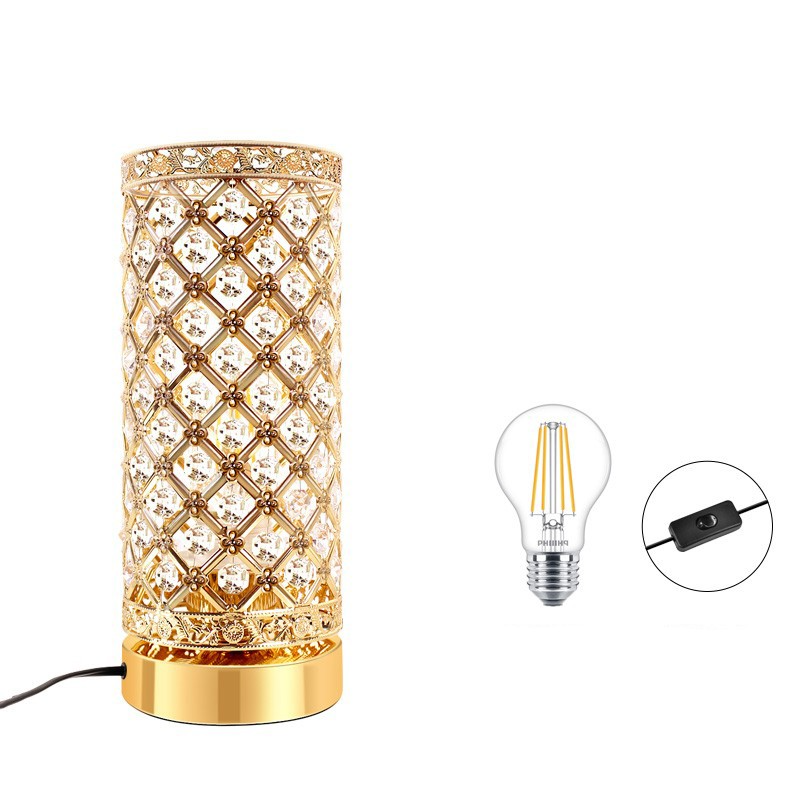 Crystal Bedside Light Lamp