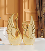 Load image into Gallery viewer, Pair of Gold Plated Swan