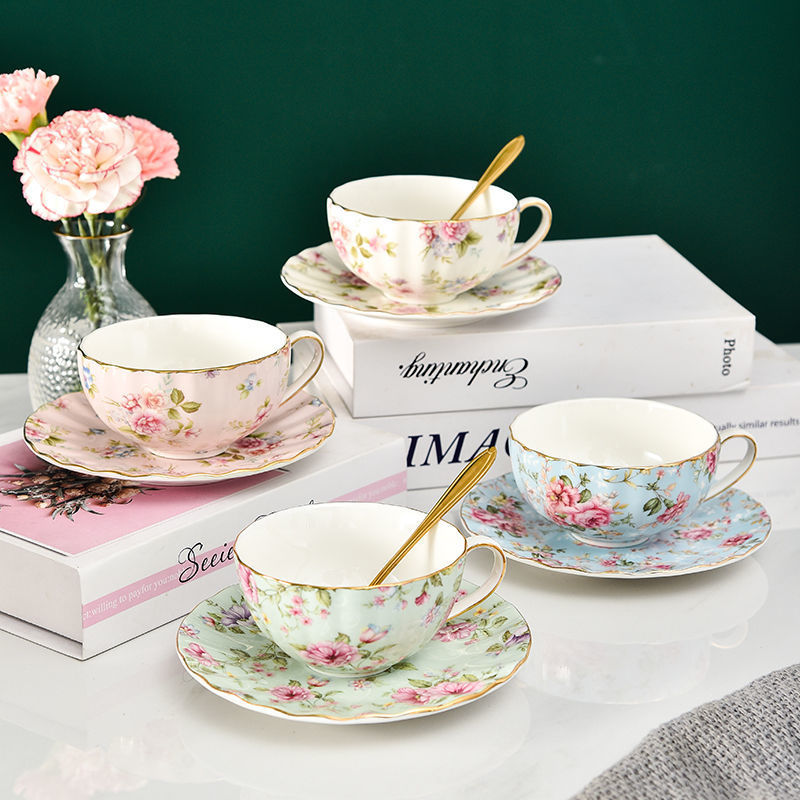 Floral Tea Cup Set
