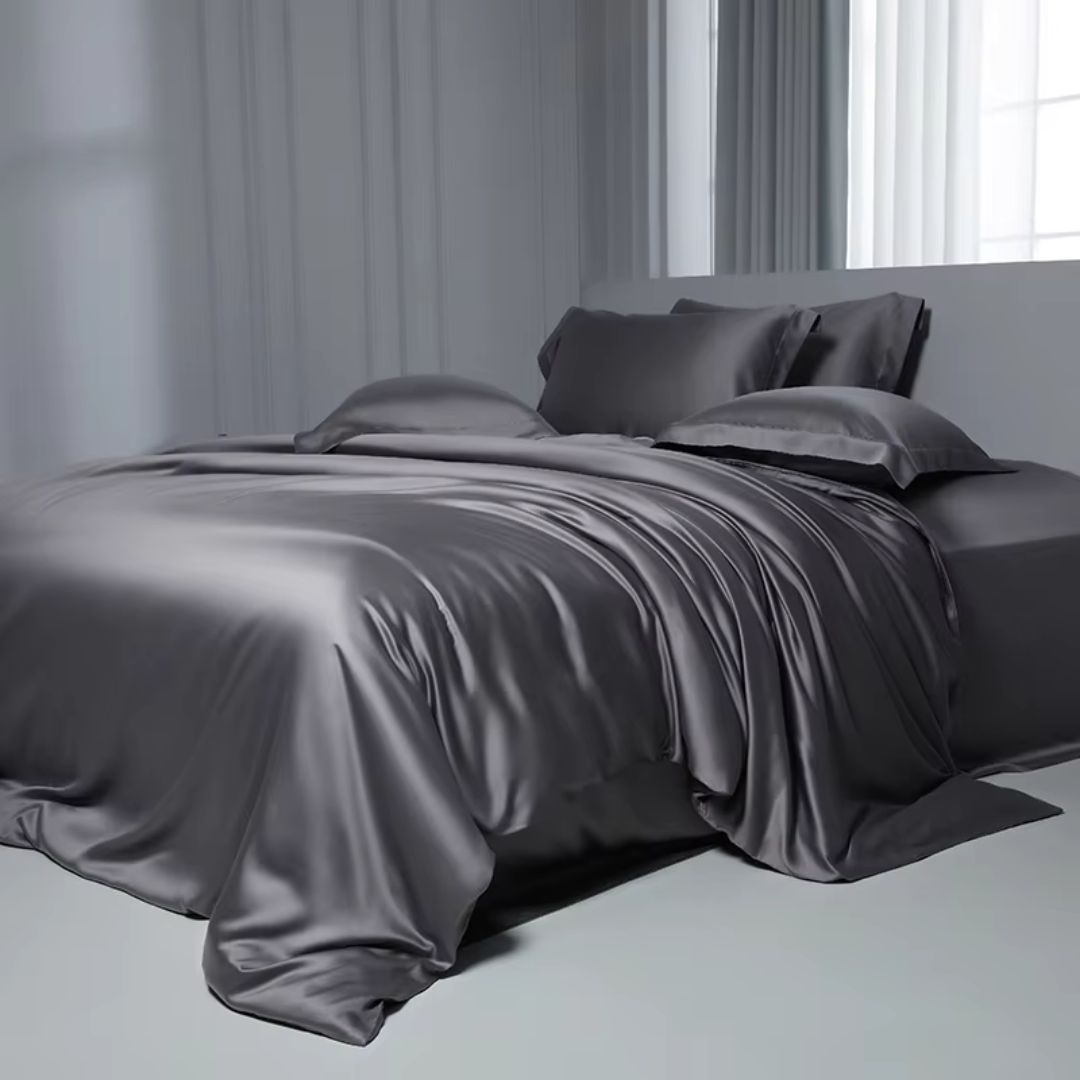 tencel sheets dark grey