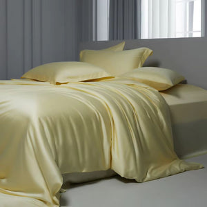 tencel sheets light yellow