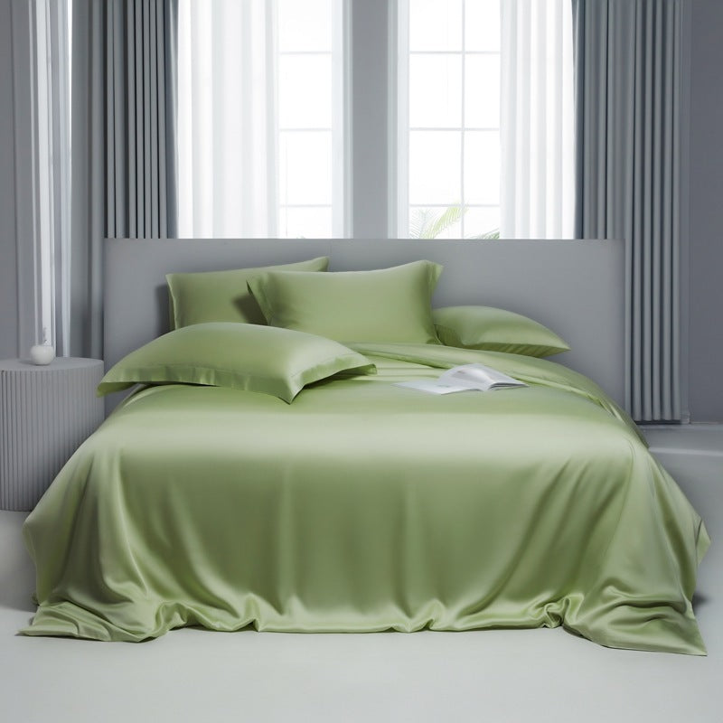 tencel sheets light green